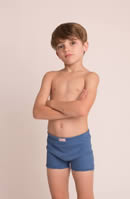Art 350 | Boxer niño liso con elástico embutido  | Talles: 00 al 5