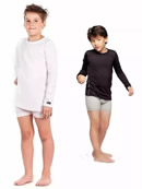 Art 11952 | Camiseta termica de niño | Talles: 10-12-14 | Colores: negro 