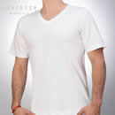Art 991 | camiseta interlock m corta (blanco) | Talles: 38-40-42-44-46-48-50
